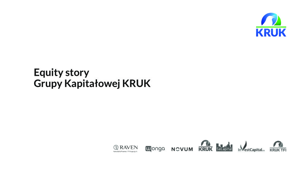 Grupa KRUK | Equity story, maj 2024