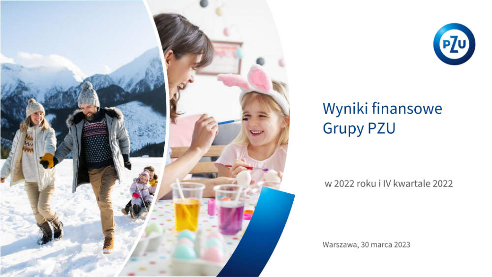 Grupa PZU | Wyniki finansowe Grupy PZU w 2022 r. i IV kwartale 2022